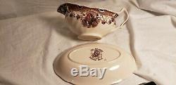 Johnson Brothers HIS MAJESTY Gravy Boat & Plate! England