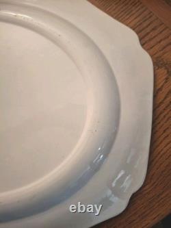 Johnson Brothers Heritage Hall Brown Multicolored 20 Serving Platter