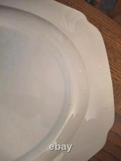 Johnson Brothers Heritage Hall Brown Multicolored 20 Serving Platter