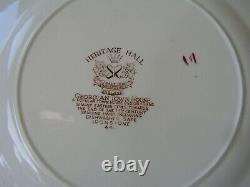 Johnson Brothers Heritage Hall Georgian Town House-plates-cups-butter Dish-salt