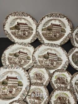 Johnson Brothers Heritage Hall Ironstone Dishes Pattern 441129 Pieces