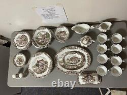 Johnson Brothers Heritage Hall Ironstone Dishes Pattern 4411