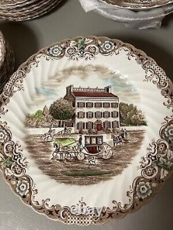 Johnson Brothers Heritage Hall Ironstone Dishes Pattern 4411