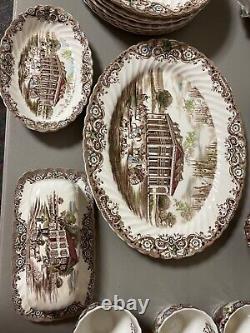 Johnson Brothers Heritage Hall Ironstone Dishes Pattern 4411