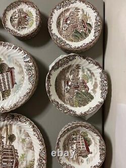 Johnson Brothers Heritage Hall Ironstone Dishes Pattern 4411