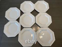 Johnson Brothers Heritage White Dinner Plates, Bread Plates Salad Bowl set of 19