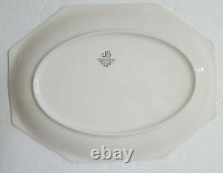 Johnson Brothers Heritage White Octagonal Ironstone Turkey Platter Large 15 EXC