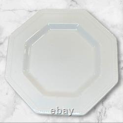 Johnson Brothers Heritage White Plates England Set of 8 Great Condition