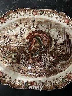 Johnson Brothers His Majesty 20 1/4 Turkey Serving Platter England EXCELLENT