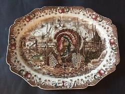 Johnson Brothers His Majesty 20 1/8 Huge Turkey Serving Platter