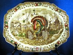 Johnson Brothers His Majesty 20 Turkey Platter Made in England Estate