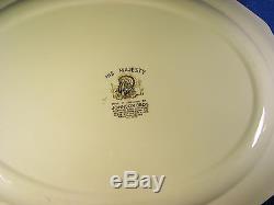 Johnson Brothers His Majesty 20 Turkey Platter Made in England (Estate)