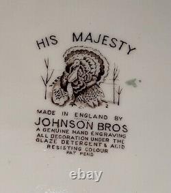 Johnson Brothers His Majesty 20 X 16 Turkey Large Platter
