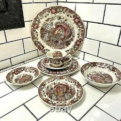 Johnson Brothers His Majesty 28 Piece Place Setting For 4 Thanksgiving Dishes