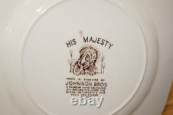 Johnson Brothers His Majesty (6) Square Salad Plates, 7 3/8 (Box #2)