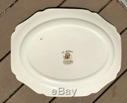 Johnson Brothers His Majesty Huge Oval Turkey Platter 20 X 15 3/4 MINT Vintage