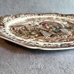 Johnson Brothers His Majesty Large Turkey Platter Made In England 17 Vintage