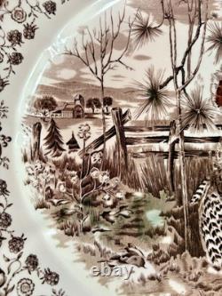 Johnson Brothers His Majesty Large Turkey Platter Made In England 17 Vintage