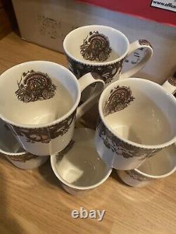 Johnson Brothers His Majesty Thanksgiving Eight Place Setting & 4 Bowl Free Ship