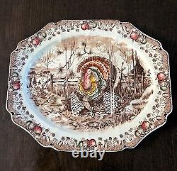 Johnson Brothers His Majesty Turkey Platter, 20, Made in England