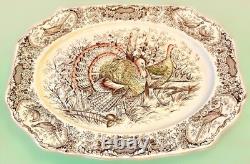 Johnson Brothers His Majesty Turkey Platter 20 XL Oval England Staffordshire