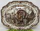 Johnson Brothers His Majesty Turkey Platter Thanksgiving England 19.5