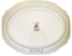 Johnson Brothers His Majesty Turkey Platter Thanksgiving England 20 x 16 Inches