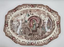 Johnson Brothers His Majesty Turkey Platter Thanksgiving Large 20