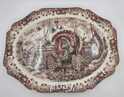 Johnson Brothers His Majesty Turkey Platter Thanksgiving Large 20