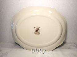 Johnson Brothers His Majesty Turkey Platter Thanksgiving Made England Large