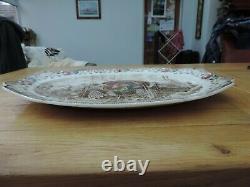 Johnson Brothers His Majesty large Meat Platter turkey design