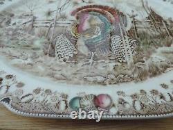 Johnson Brothers His Majesty large Meat Platter turkey design