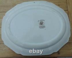 Johnson Brothers His Majesty large Meat Platter turkey design