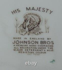 Johnson Brothers His Majesty large Meat Platter turkey design