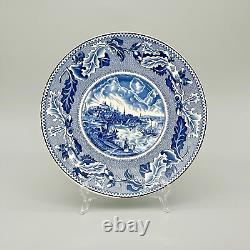 Johnson Brothers Historic America Blue COLOSSAL Cup & Saucer Excellent Condition