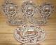 Johnson Brothers Historic America Frozen Up Turkey (6) Dinner Plates 10 5/(g62)