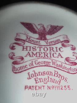 Johnson Brothers Historic America Mount Vernon Home of George Washington Tea Pot