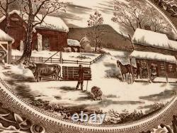 Johnson Brothers Home for Thanksgiving Turkey platter 16x20 UNUSED