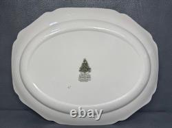 Johnson Brothers Huge Merry Christmas Oval Meat Serving Platter 20 X 16