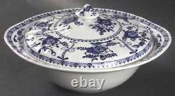 Johnson Brothers Indies Blue Round Covered Vegetable Bowl 278706