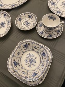 Johnson Brothers Indies Blue Set for 6 38 Pieces Excellent Condition