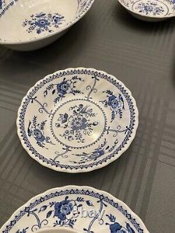 Johnson Brothers Indies Blue Set for 6 38 Pieces Excellent Condition