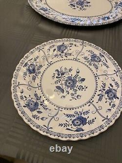 Johnson Brothers Indies Blue Set for 6 38 Pieces Excellent Condition