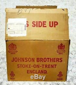 Johnson Brothers Indies Blue & White 20-piece Dinnerware Set for 4 MIB