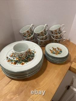 Johnson Brothers Ironstone Chelsea Collection Cheyne 29 Piece Vintage Flower