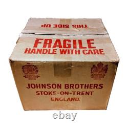 Johnson Brothers Ironstone Dinnerware Set RARE VINTAGE