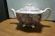 Johnson Brothers Lavender Old Britain Castles Tea Pot Repaired Finial Lid 4 Cup