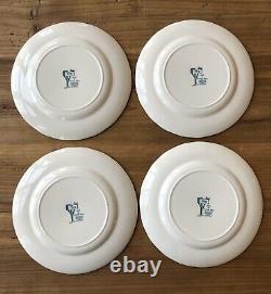 Johnson Brothers MADE IN ENGLAND THE FRIENDLY VILLAGE Luncheon Set/4 FREE SHIP