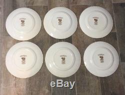 Johnson Brothers Made In England Barnyard King Turkey Dinner Plates Set of 6