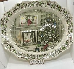 Johnson Brothers Made In England Merry Christmas 17 Platter